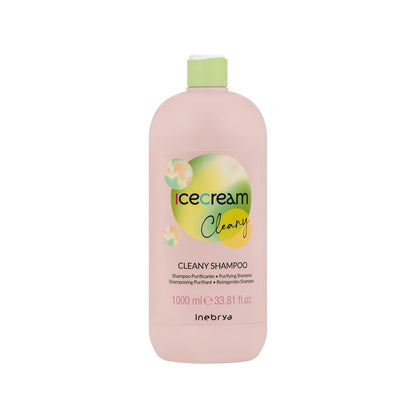 Inebrya Ice Cream Cleany Sensitive Scalp Shampoo 1000 ml by Beauty Care Bag