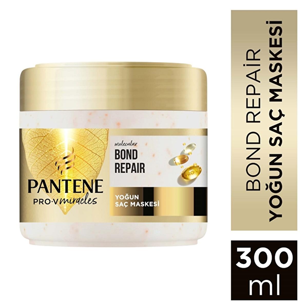 Pantene Pro-V Miracles Hair Mask: Molecular Bond Repair, Biotin & Pro-Vitamins for Damaged Hair - Intensive Strengthening Treatment by Beauty Care Bag