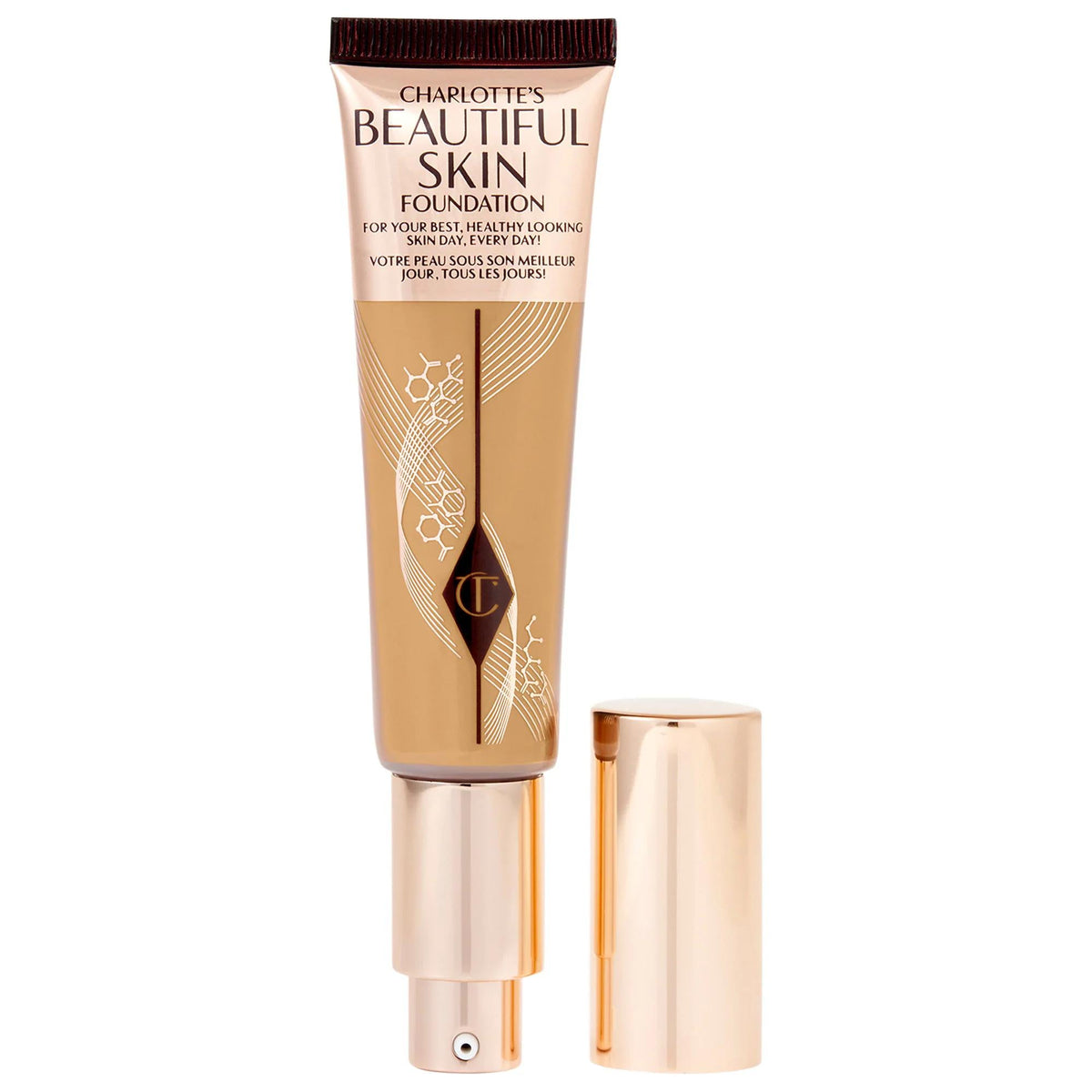 Charlotte Tilbury Beautiful Skin foundation for a natural glow