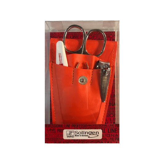Solingen travel manicure set with carrying case