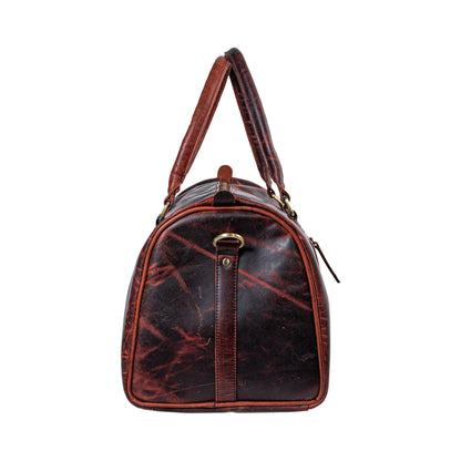 The Brooks Carry-On Duffle by Classy Leather Bags