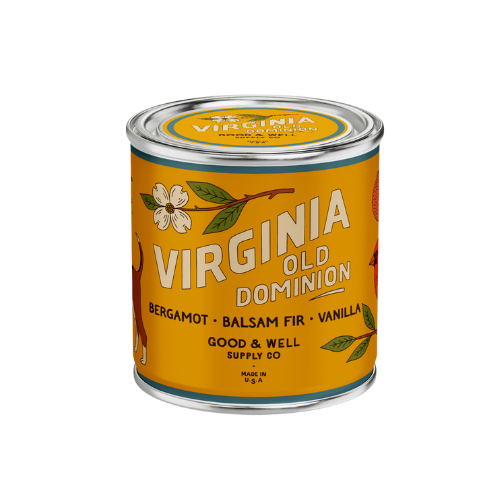 Virginia State Candle by Good & Well Supply Co.