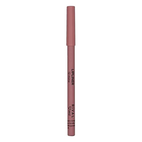 Rival Loves Me Lip Liner - Minx Shade, Precise Lip Definition & Long-Lasting Lipstick - Cosmetics for Makeup Enthusiasts by Beauty Care Bag