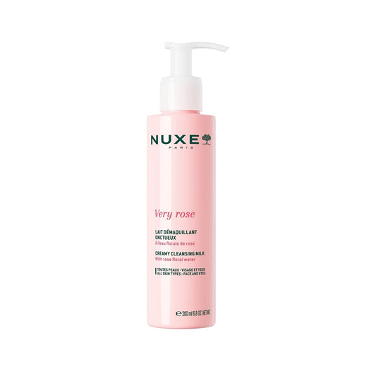 Nuxe Very Rose Face Cleansing Milk - Gentle Skincare for Sensitive Skin, 200ml by Beauty Care Bag