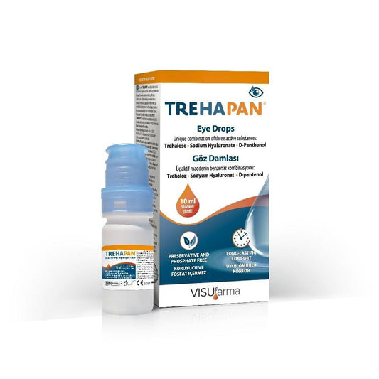 Trehapan Lubricating Eye Drops for Dry Eyes 10 ml by Beauty Care Bag