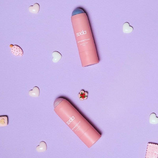 Soda Highlighter Stick - Long-Lasting Makeup Highlighting for Easy Application & Shimmering Effect by Beauty Care Bag