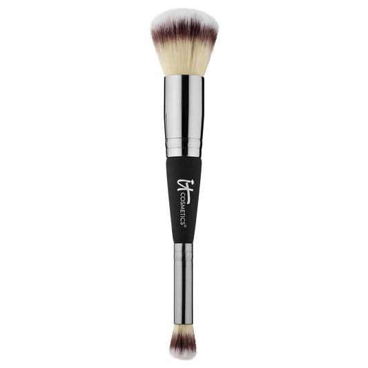 Heavenly Luxe Complexion Perfection Brush #7 - Luxury Makeup Brush for Flawless Foundation & Concealer Application by Beauty Care Bag