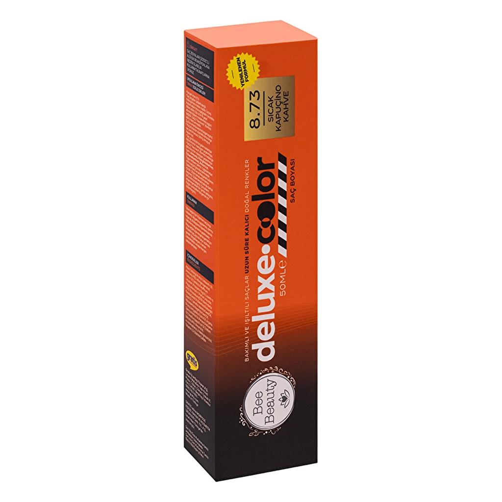 Bee Beauty Hair Color Cream 8.73 Warm Cappuccino Brown 50 ml by Beauty Care Bag