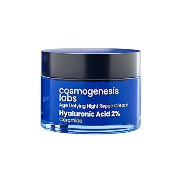 Cosmogenesis Labs Anti-Aging Night Repair Cream - Hydrating, Anti-Wrinkle, Moisturizing Cream for Dry Skin - 1.69 fl oz by Beauty Care Bag
