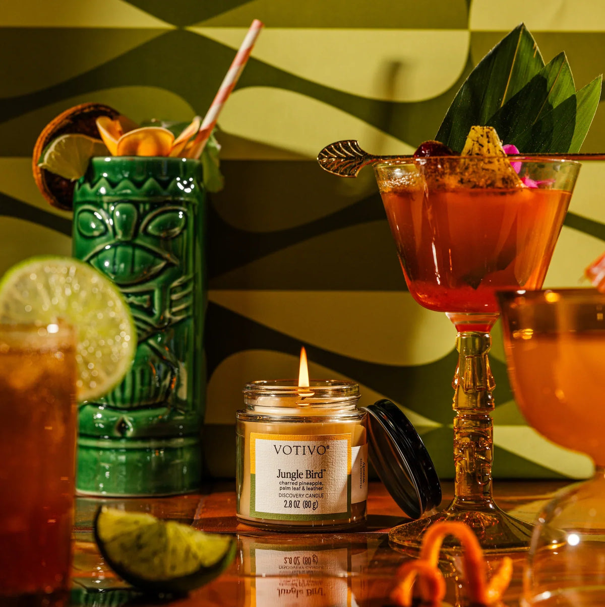 Votivo Jungle Bird Discovery Candle by Rust & Cinder