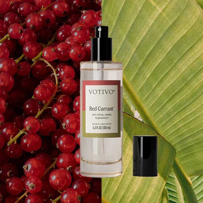 Votivo Red Currant Room & Linen Spray by Rust & Cinder