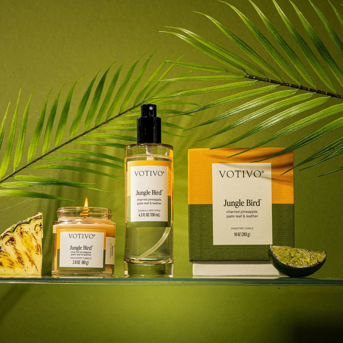 Votivo Jungle Bird Discovery Candle by Rust & Cinder