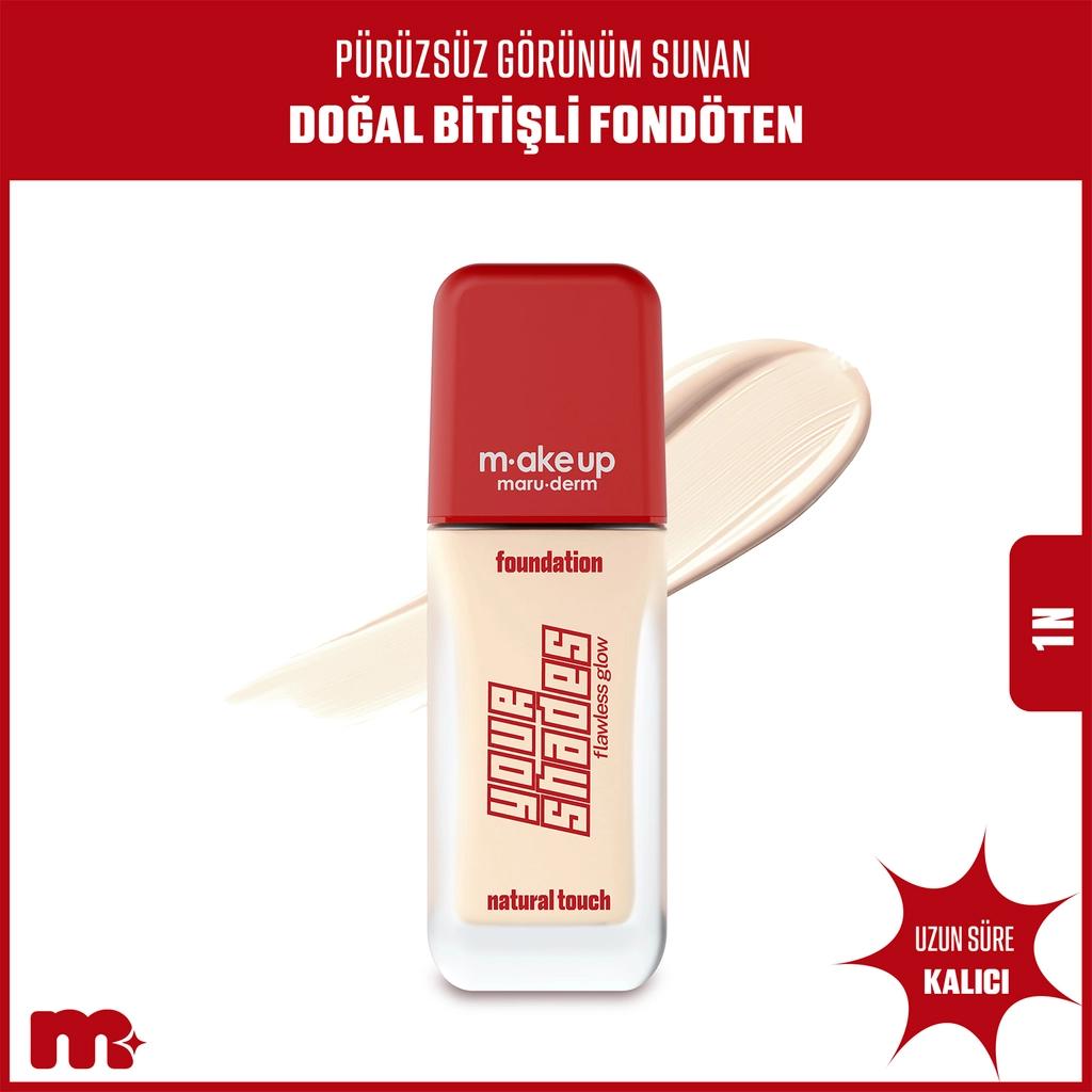 Maruderm Make Up Your Shades Foundation 1N for Fair Skin 30ml by Beauty Care Bag