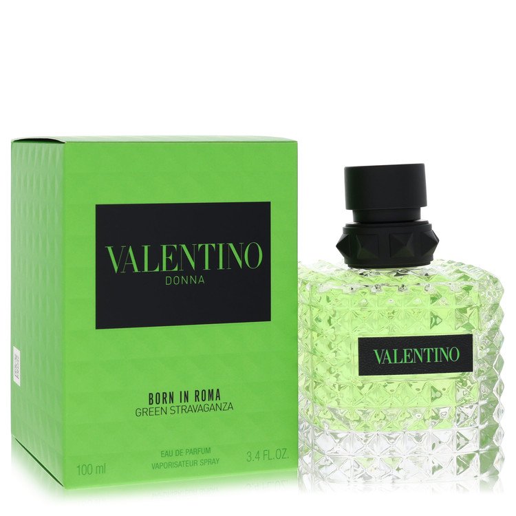 Valentino Donna Born in Roma Green Stravaganza by Valentino Eau De Parfum Spray 3.4 oz for Women by Avera Group