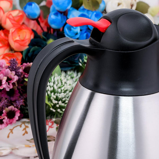 Cooker 2.5 Liter Stainless Steel Thermos: Keeps Drinks Hot or Cold for 24 Hours - Shatterproof, Large Capacity Insulated Beverage Container by Beauty Care Bag