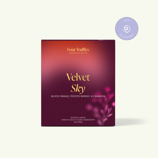 Velvet Sky Candle by Four Truffles