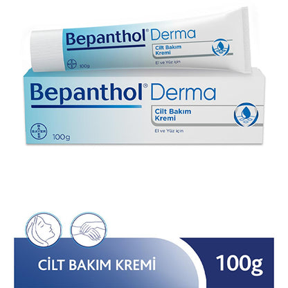 Bepanthol Skin Care Cream: Daily Face & Hand Moisturizer for Dry Skin | ProVitamin B5, Non-Greasy Formula for Skin Barrier Protection by Beauty Care Bag