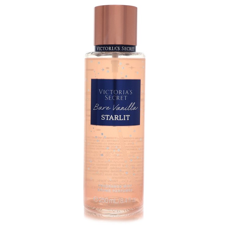 Victoria's Secret Bare Vanilla Starlit by Victoria's Secret Fragrance Mist Spray 8.4 oz for Women by Avera Group