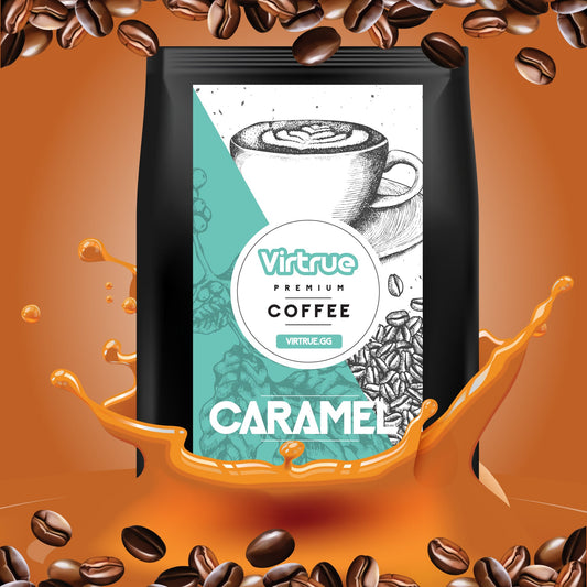 Caramel flavored coffee – view 2