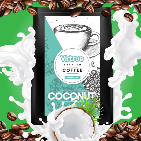 Coconut Creme flavored coffee – view 2