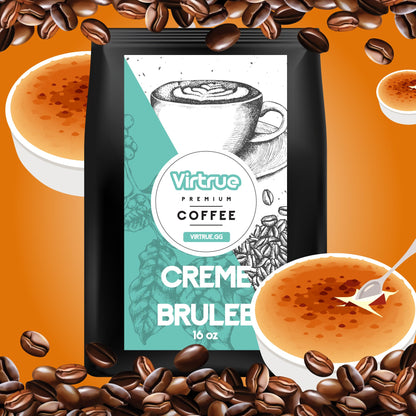 Creme Brulee flavored coffee – view 2