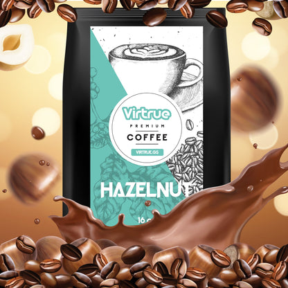 Hazelnut flavored coffee – view 2