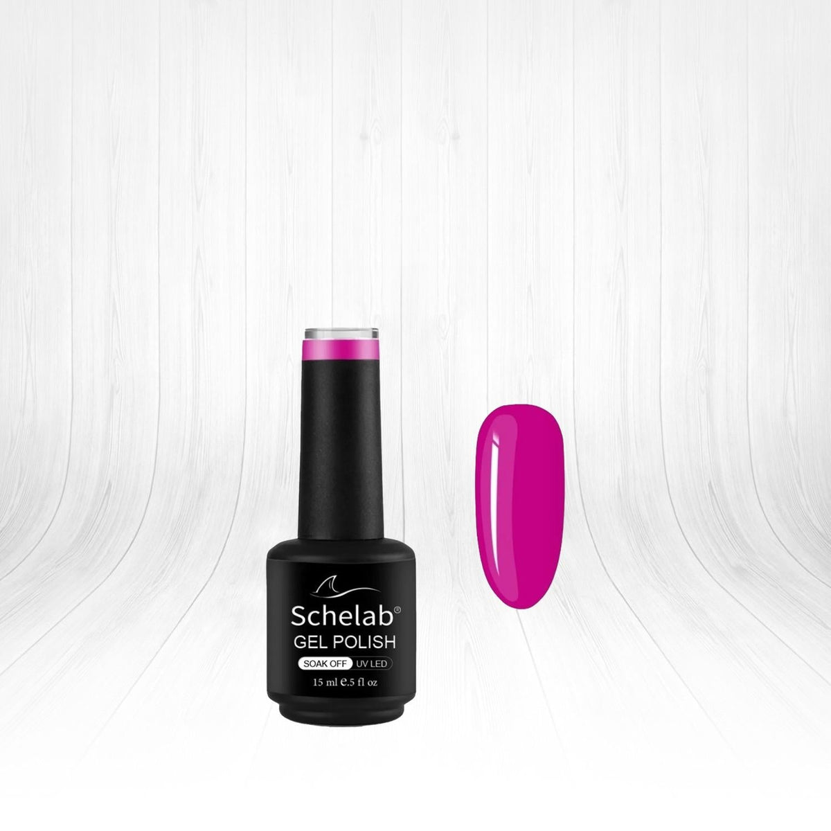 Schelab Long-Lasting Gel Nail Polish - Ice Tea Shade, 3-Step Application, 15ml by Beauty Care Bag