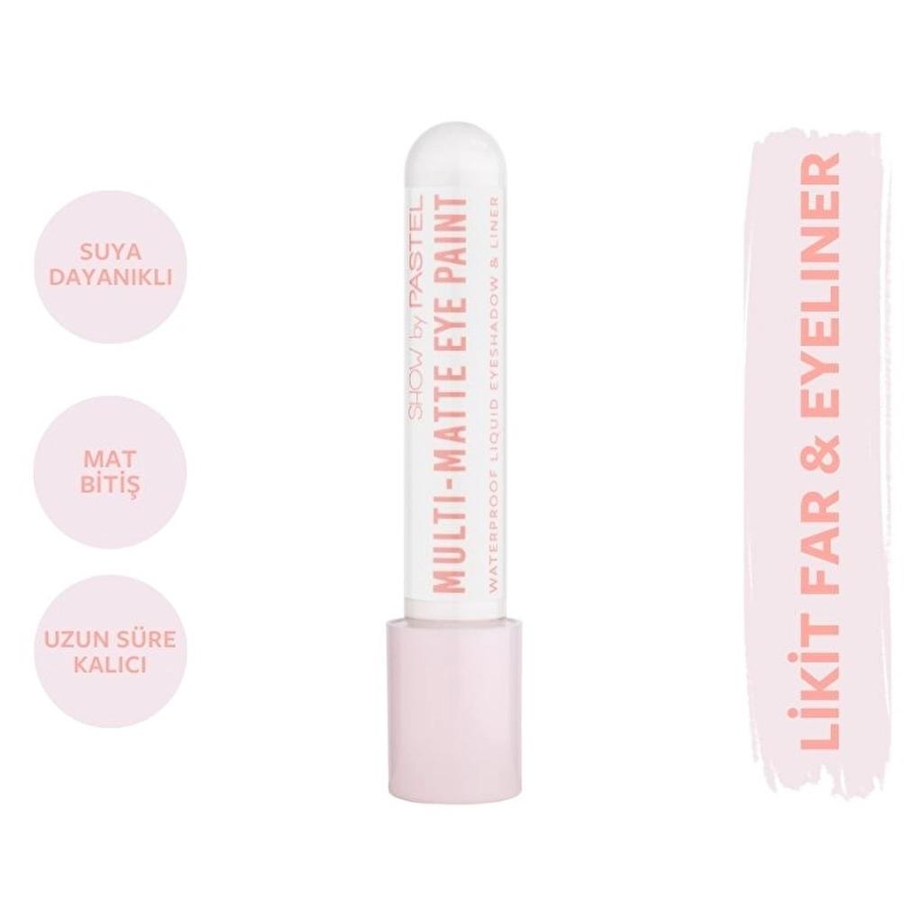 Show by Pastel Multi-Matte Eye Paint 80 Real One by Beauty Care Bag