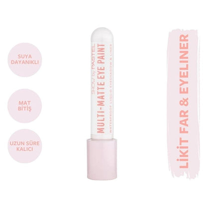 Show by Pastel Multi-Matte Eye Paint 80 Real One by Beauty Care Bag