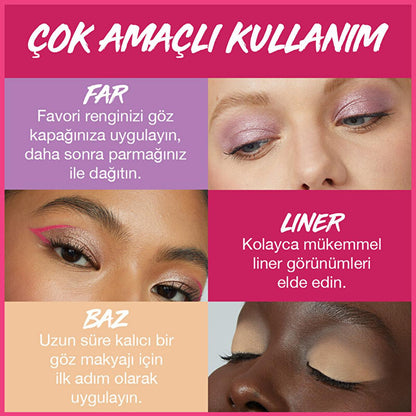 Maybelline Color Tattoo: Long-Lasting, Shining Cream Eyeshadow with Intense Color & Smudge-Proof Formula by Beauty Care Bag