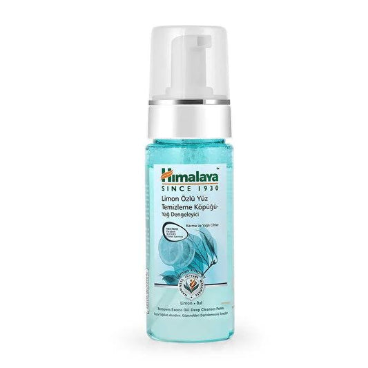 Himalaya Face Cleansing Foam with Lemon Extract - Natural, Oil Control, Matte Finish Cleanser for Daily Use by Beauty Care Bag