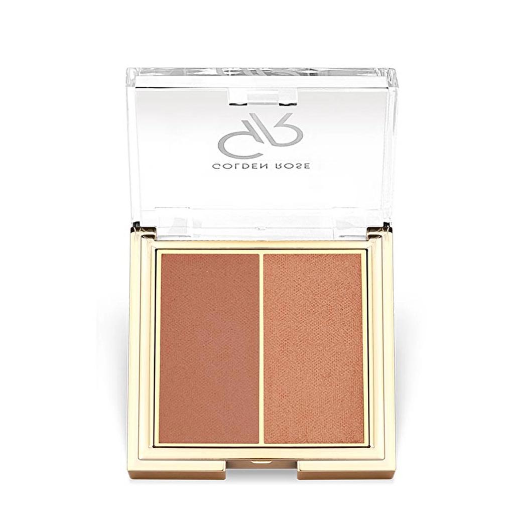 Golden Rose Iconic Blush Duo No: 05 Warm Pearl 10g by Beauty Care Bag