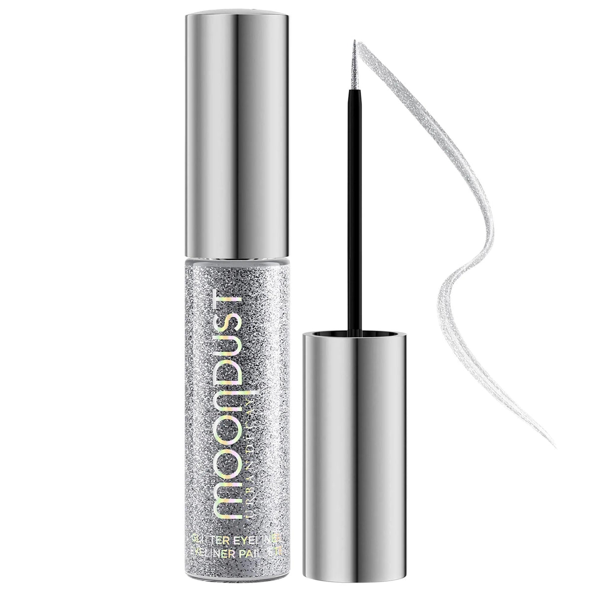 Moondust Liquid Glitter Eyeliner: Vegan, Cruelty-Free Shimmer Eyeliner for High-Impact Sparkle, Long-Lasting, Fallout-Free Glam by Beauty Care Bag