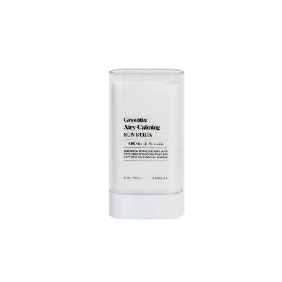 Barulab Green Tea Airy Calming Sun Stick SPF50 PA++++ - Non-Greasy, Portable Sunscreen for Outdoor Activities by Beauty Care Bag