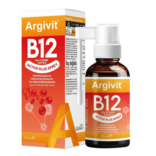 Argivit Vitamin B12 Spray, 30ml by Beauty Care Bag