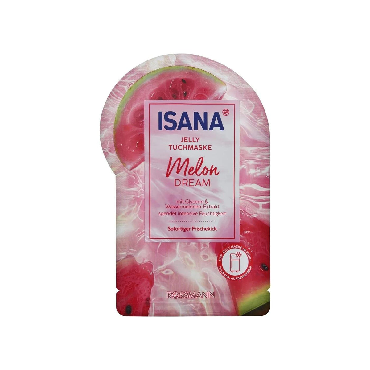 Isana Melon Dream Jelly Sheet Mask with Melon Extract by Beauty Care Bag