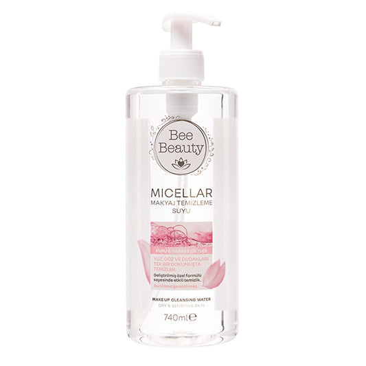 Bee Beauty micellar water makeup remover for sensitive skin, 25.01 fl oz