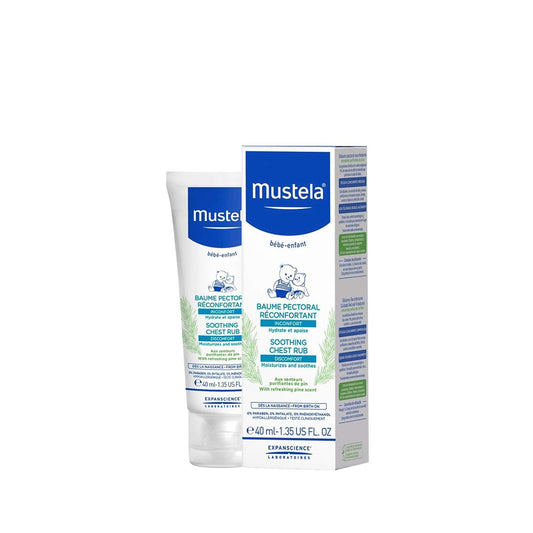Mustela Soothing Chest Rub Comforting Balm 40 ml by Beauty Care Bag