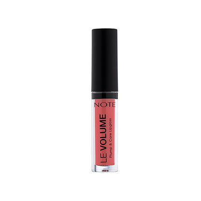 Note Le Volume Plump & Care Lip Gloss: Achieve Fuller, More Voluminous Lips with Comfortable, Non-Sticky Shine by Beauty Care Bag