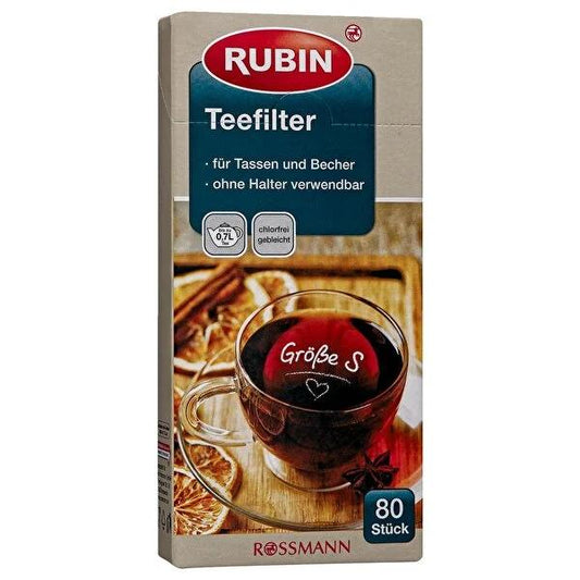 Rubin Tea Filter - Compact & Easy Tea Serving Solution for Tea Enthusiasts by Beauty Care Bag