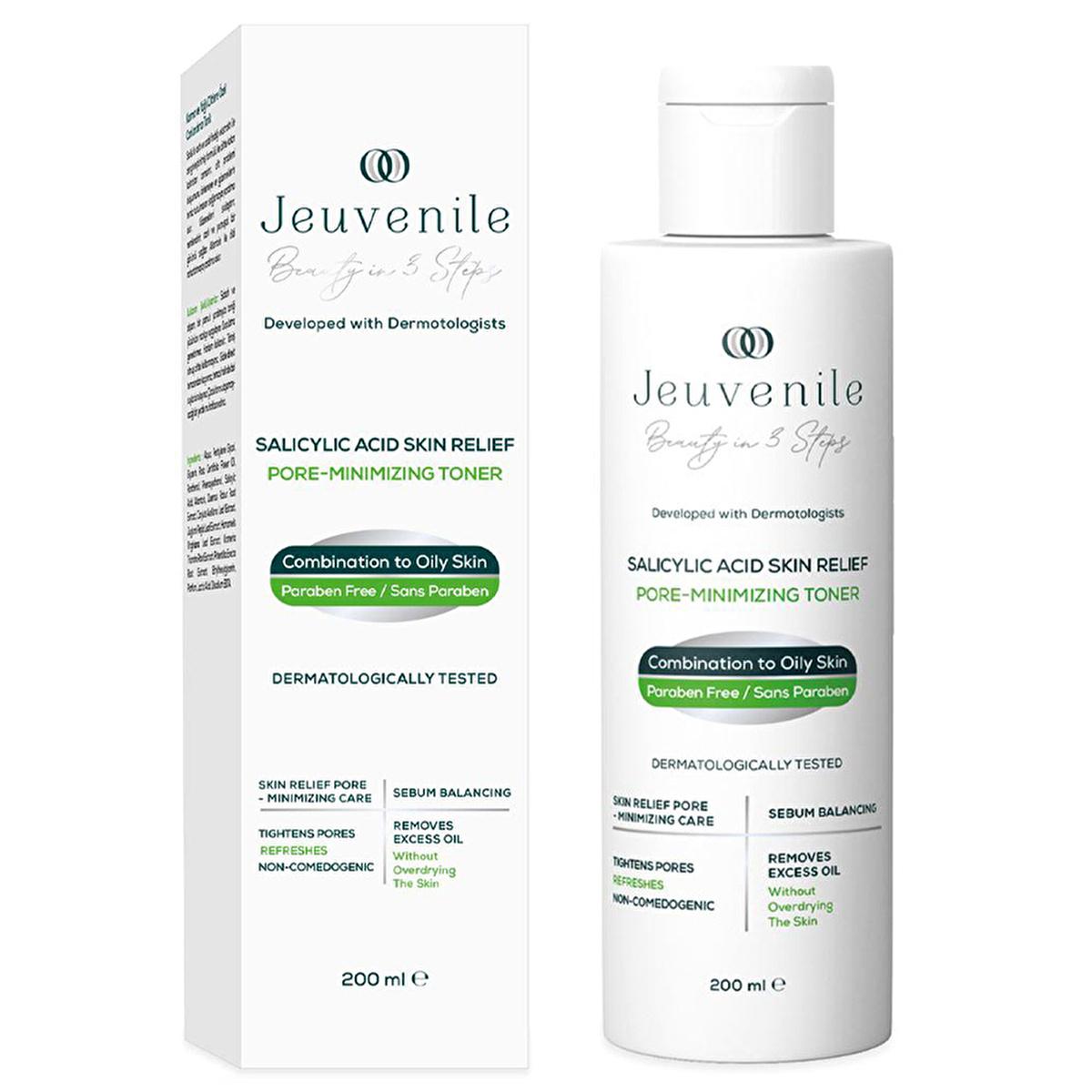 Jeuvenile Karma pore tightening toner with salicylic acid, 200 ml