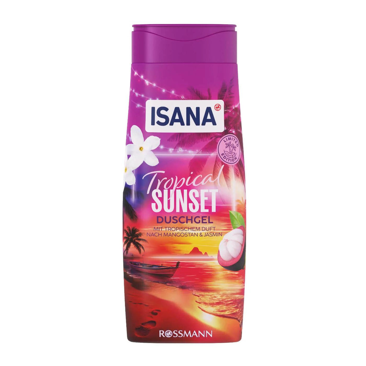 Isana Tropical Sunset Shower Gel with Exotic Scent 300 ml by Beauty Care Bag