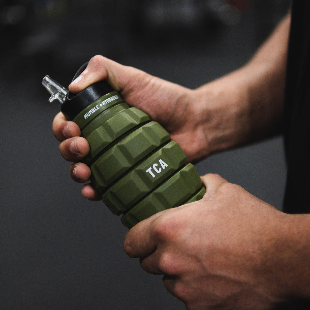 Humble + Hydrated 20oz Water Bottle by Tango Charlie Apparel