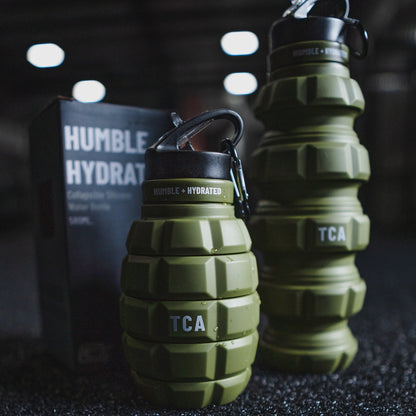 Humble + Hydrated 20oz Water Bottle by Tango Charlie Apparel