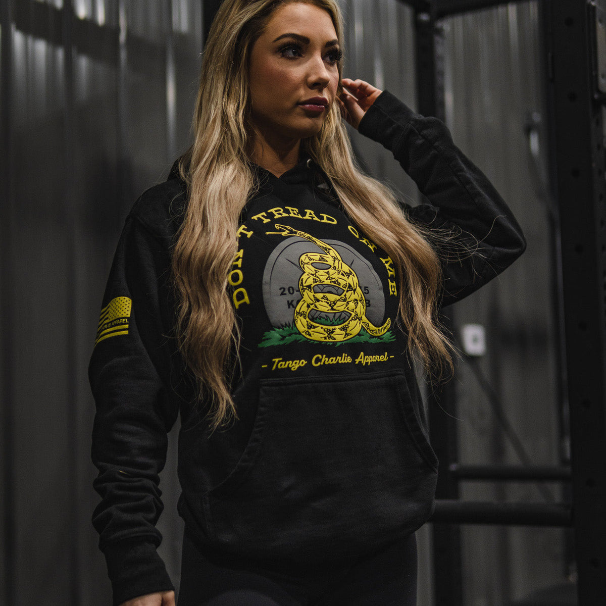 Don't Tread on Me - Hoodie by Tango Charlie Apparel
