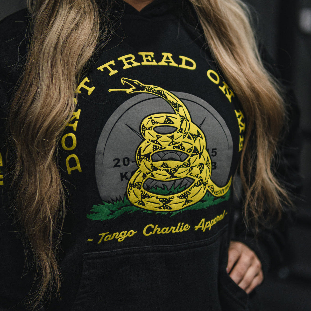 Don't Tread on Me - Hoodie by Tango Charlie Apparel