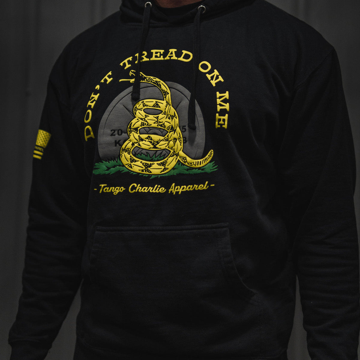 Don't Tread on Me - Hoodie by Tango Charlie Apparel