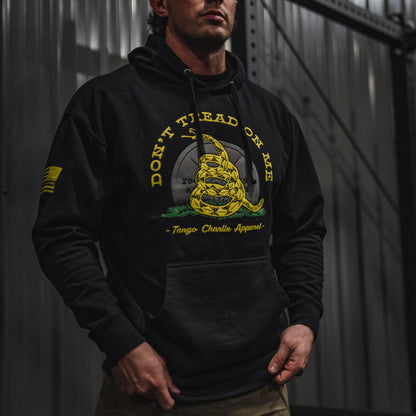 Don't Tread on Me - Hoodie by Tango Charlie Apparel