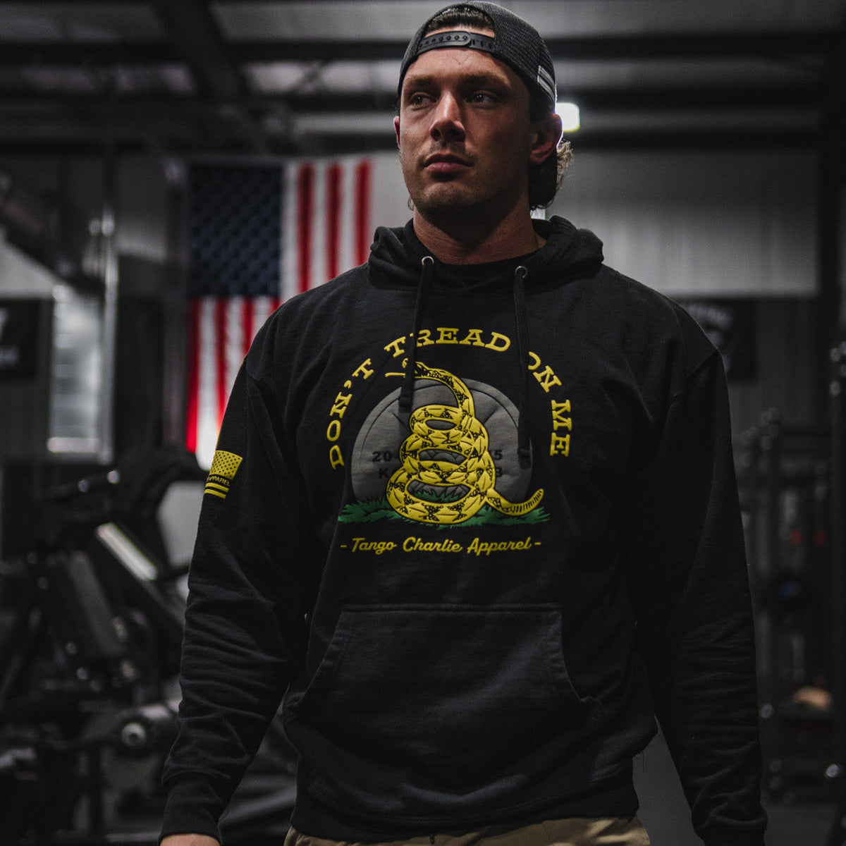 Don't Tread on Me - Hoodie by Tango Charlie Apparel