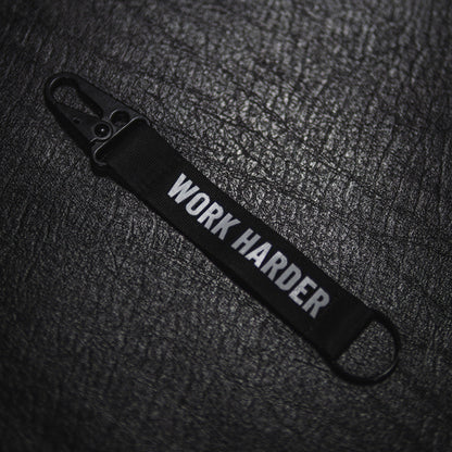 Work Harder - Keychain by Tango Charlie Apparel